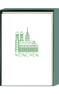 Kartenbox München grün